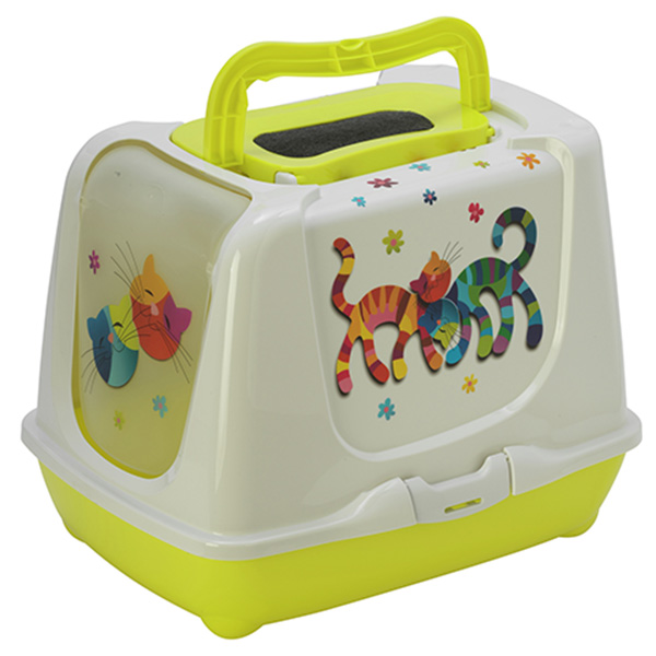 Moderna Trendy Cat Friends Forever Тренди Кэт закрытый туалет для кошек 50х39х37 см (235329)